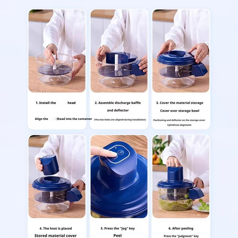 مقشرة الفواكه الكهربائية الأوتوماتيكية | Automatic Electric Fruit Peeler